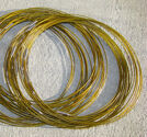 Halsband memory gyllengula 3st