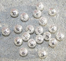 Filigran metallpärlor 8mm 10st