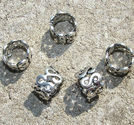 Metallpärlor ringar SSS innermått 7mm