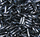 Glasstavar 2x7mm vridna hematit