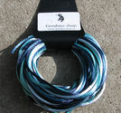 Satintråd Seafoam mix