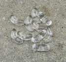 Glasvingar mini 10mm crystal 50-pack