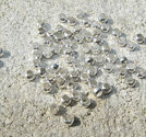Klämpärlor rundade 2.5mm 70st