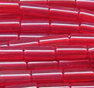 Glastuber / glasrör 6x15mm röda