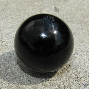 Acrylpärlor - Acrylpärla svart 25mm
