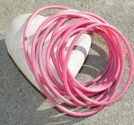 Smyckeslang 3mm rosa 2m