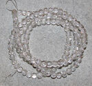 Crackle 6mm crystal clear 38st