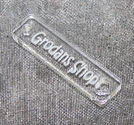 Plexiglas tag 8x30mm UTAN TEXT
