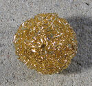 Trasselboll guld 30mm