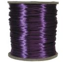 Satintråd 2mm lila 3 meter