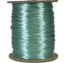 Satintråd 2mm turkos 3 meter