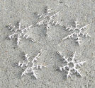 Berlocker skira snöflingor