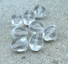 Bumlingar 11x13mm crystal 8st