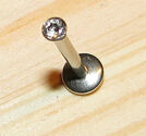 Labret med clear kristall