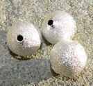 Stardust metallpärlor 14mm