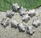 Mellandelar platta blommor 6mm