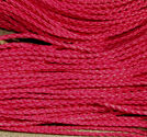 Halsband flätade cerise 3st