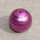 Acrylpärla randig fuchsia 30mm - bild 1