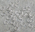 Motringar 6mmx0.7mm ljus silver