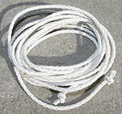 Rem flätad vit 3mm