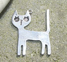 Hänge katt 36x46mm