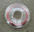 Smyckewire röd 0.45mm 10 meter