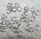 Motringar öppna 5mmx0.7mm antiksilver