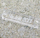 Plexiglas tag 8x30mm Student 2013