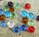 Glasrondeller mix 20st