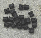 Knapptuber 4.5mm matt svarta 20st