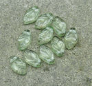 Löv 8x12mm gröna 50st