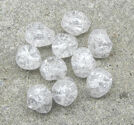 Crackle bumlingar 9x12mm 10st