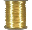 Satintråd 2mm gul 3 meter