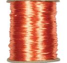 Satintråd 2mm orange 3 meter