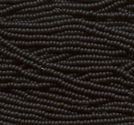 Seedbeads tjeckiska 11/0 jet