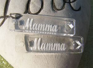 MORS DAGS-ERBJUDANDE: Plexiglas tag 8x30mm Mamma