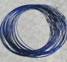 Halsband memory blå 3st