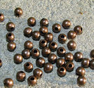 Kulor 4mm röd koppar