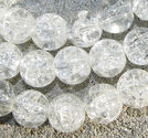 Crackle 8mm crystal clear
