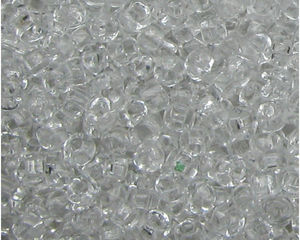 Tjeckiska glaspärlor - Seedbeads - Seedbeads tjeckiska 3mm crystal