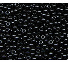 Seedbeads tjeckiska 11/0 svarta opaka