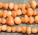 Jadebumlingar large ljus orange 10st