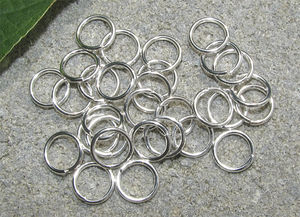 Motringar 8mmx1.0mm ljus silver