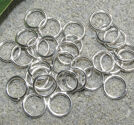 Motringar 8mmx1.0mm ljus silver