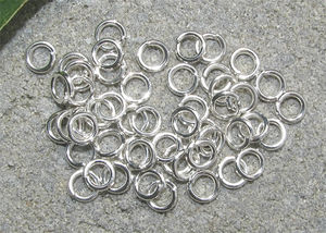 Motringar 5mmx1.0mm ljus silver