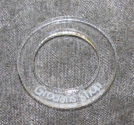 Plexiglas ring 28mm DIN EGEN TEXT