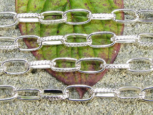 Kedjor - Crosskedja mönstrad 5x8mm