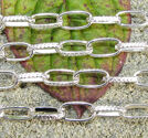 Crosskedja mönstrad 5x8mm