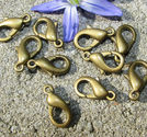 Karbinlås 12mm antikbrons