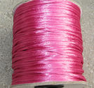 Satintråd 3mm fuchsia 3 meter